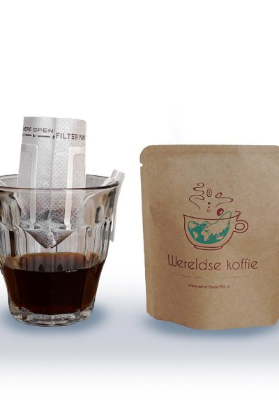 Wereldse koffie Drip bags drip bag koffie picknick